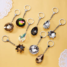 Load image into Gallery viewer, Rinhoo Shining Transparent Crystal Water Drop/Round Key Chain High Quality Fashion Jewelry Accessories Gift For Women