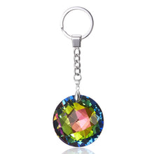 Load image into Gallery viewer, Rinhoo Shining Transparent Crystal Water Drop/Round Key Chain High Quality Fashion Jewelry Accessories Gift For Women
